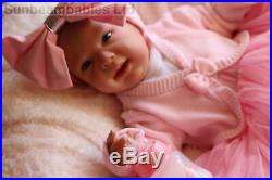 REBORN BABY DOLL GINGER 20 BY ARTIST OF 9yrs GIFT BAG / MARIE AT SUNBEAMBABIES