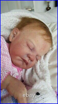 REBORN BABY DOLL Girl SCULPT AUGUST BY DAWN MCLEOD Limited Edition / COA toddler