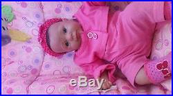 Reborn Baby Doll Max Full Vinyl Torso Sweet Baby Only 14 Ins Preemie