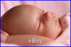 REBORN BABY DOLL PREEMIE 15 PREMATURE FAITH BONEHAM, ARTIST OF 9yrs MARIE GHSP