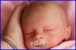 REBORN BABY DOLL PREEMIE 15 PREMATURE FAITH BONEHAM, ARTIST OF 9yrs MARIE GHSP