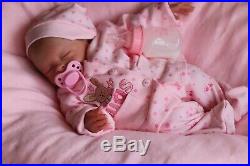 REBORN BABY DOLL PREEMIE 15 PREMATURE FAITH BONEHAM, ARTIST OF 9yrs MARIE GHSP REBORN BABY DOLL PREEMIE 15 PREMATURE FAITH BONEHAM, ARTIST OF 9yrs MARIE GHSP