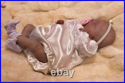 REBORN Baby Doll ASLEEP FAKE baby Vinyl Child Lifelike Doll Realistic A. Mari