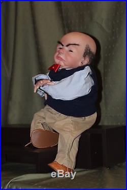 Reborn Walter Doll Baby Vinyl Real Live Jeff Dunham Handpainted Weighted Rooted