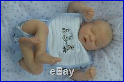 REBORN lifelike baby boy doll Darren Asleep Sleeping Realborn Bountiful Baby