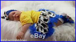 Reduced Further Sale Reborn Baby Doll &tutu With Matching Shoes & Baby Bottle
