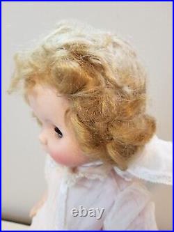 Rare Vintage Madame Alexander 1952 Rosebud Baby Doll 18 with Working Crier