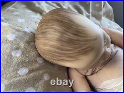 ReBoRn REALBORN CHARLIE PAINTED HAIR BLUE/ GREY EYES BOUNTIFUL BABY