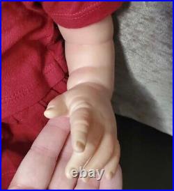 Ready To Ship! 20 Handpainted Vinyl Chunky Reborn Baby Girl