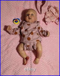 Ready To Ship- Zombie Reborn Baby Girl Doll 17 vinyl Reborn Doll life like Doll