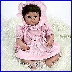 Real Doll Girl Silicone Baby Reborn Cloth Vinyl Newborn Realistic Full Lifelike