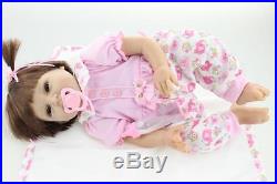 Real Looking Handmade Reborn Baby Dolls Vinyl Silicone Realistic Newborn Doll 02