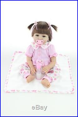 Real Looking Handmade Reborn Baby Dolls Vinyl Silicone Realistic Newborn Doll 02