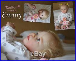 Realborn Baby Toddler Emmy 30 Vinyl Parts Kit 8153 REBORN DOLL SUPPLIES
