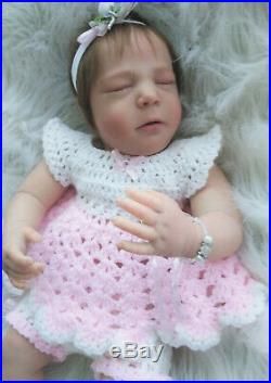 Realborn Brittany Sleeping (20 Reborn Art Doll) Ready to go Home