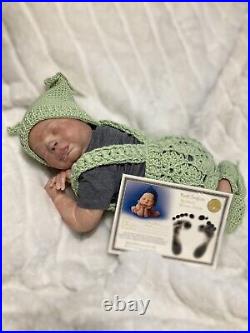 Realborn Bryson Sleeping By Bountiful Baby Reborn Baby Doll New COA