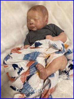 Realborn Bryson Sleeping By Bountiful Baby Reborn Baby Doll New COA