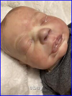 Realborn Bryson Sleeping By Bountiful Baby Reborn Baby Doll New COA