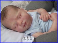 Realborn Canon asleep Reborn baby boy doll Certificates