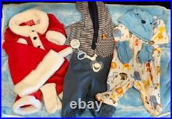 Realborn Evelyn Reborn baby boy doll Christmas bundle
