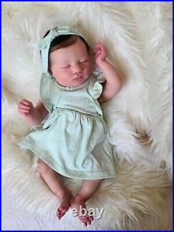 Realborn Laila Sleeping Newborn Reborn Doll by Bountiful Baby