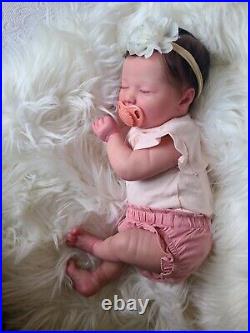 Realborn Laila Sleeping Newborn Reborn Doll by Bountiful Baby