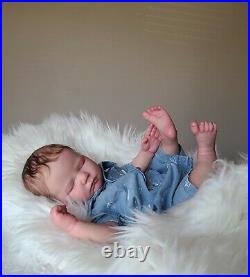 Realborn Landon Sleeping Reborn Doll by Bountiful Baby