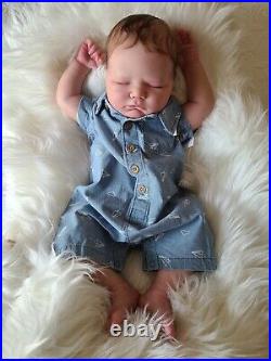 Realborn Landon Sleeping Reborn Doll by Bountiful Baby