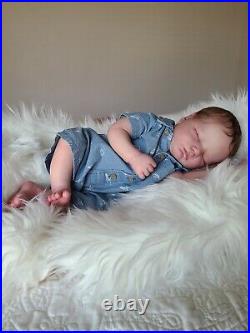 Realborn Landon Sleeping Reborn Doll by Bountiful Baby