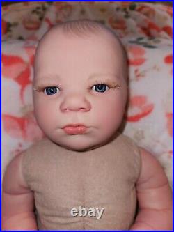 Realborn Lavender awake reborn baby doll 19