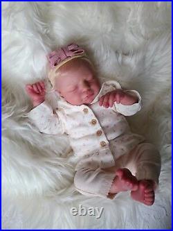 Realborn Macey Sleeping Reborn Girl Doll by Bountiful Baby