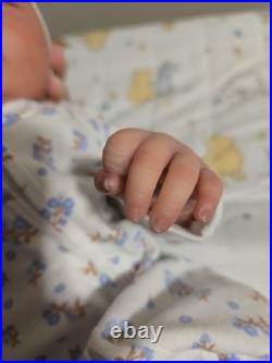 Realborn Phineas Asleep Reborn Baby Doll 18 Jennifer Landeros, COA Included