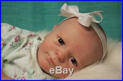 Realborn Reborn Baby Doll Aspen High Quality Boy/Girl Awake eyes Full Layette