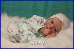 Realborn Reborn Baby Doll Aspen High Quality Boy/Girl Awake eyes Full Layette