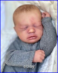 Realborn Skya Baby! Reborn Baby Doll Lifelike And Gorgeous! Newborn Asleep