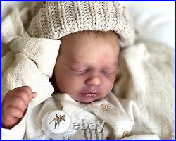 Realborn Skya Baby! Reborn Baby Doll Lifelike And Gorgeous! Newborn Asleep