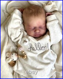 Realborn Skya Baby! Reborn Baby Doll Lifelike And Gorgeous! Newborn Asleep