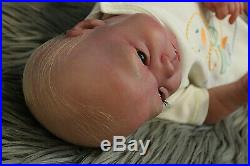 Realborn Zuri Awake Realistic Baby Doll Infant Newborn Bountiful Baby NEW COA