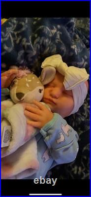 Realborn isabel Asleep Realistic Doll Hand Painted Realborn isabel Asleep Realistic Doll Hand Painted