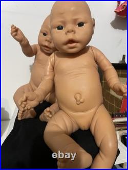 Realist Newborn Baby Dolls Realistic Baby Dolls Female And Male Twins