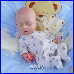 Realistic 15 inch Reborn Baby Dolls Boy Silicone Baby Doll WithDrink-Wet System