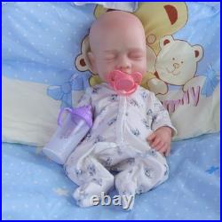 Realistic 15 inch Reborn Baby Dolls Boy Silicone Baby Doll WithDrink-Wet System