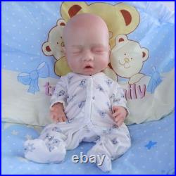 Realistic 15 inch Reborn Baby Dolls Boy Silicone Baby Doll WithDrink-Wet System
