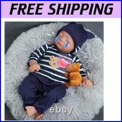 Realistic 17-Inch Reborn Baby Doll Crying, Babbling & Heartbeat Features
