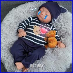 Realistic 17-Inch Reborn Baby Doll Crying, Babbling & Heartbeat Features