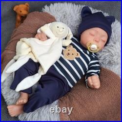 Realistic 17-Inch Reborn Baby Doll Crying, Babbling & Heartbeat Features