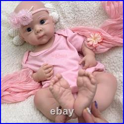 Realistic 18 Inch Bettie Girl Full Body Silicone Reborn Baby Doll Xmas Gift