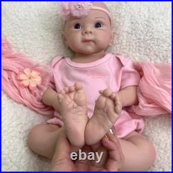 Realistic 18 Inch Bettie Girl Full Body Silicone Reborn Baby Doll Xmas Gift