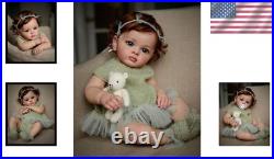 Realistic 24-Inch Weighted Toddler Doll with Magnetic Pacifier Child's Delight