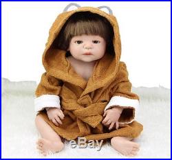 Realistic Baby Dolls Newborn Boys 23 Inch Full Silicone Vinyl Real Touch Reborn